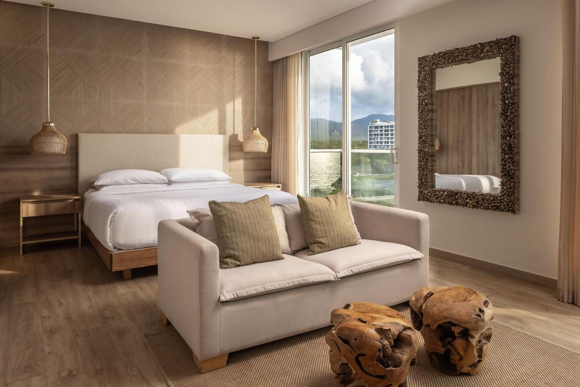 睡眠海滩圣玛尔塔万豪度假村 外观 照片 A bedroom