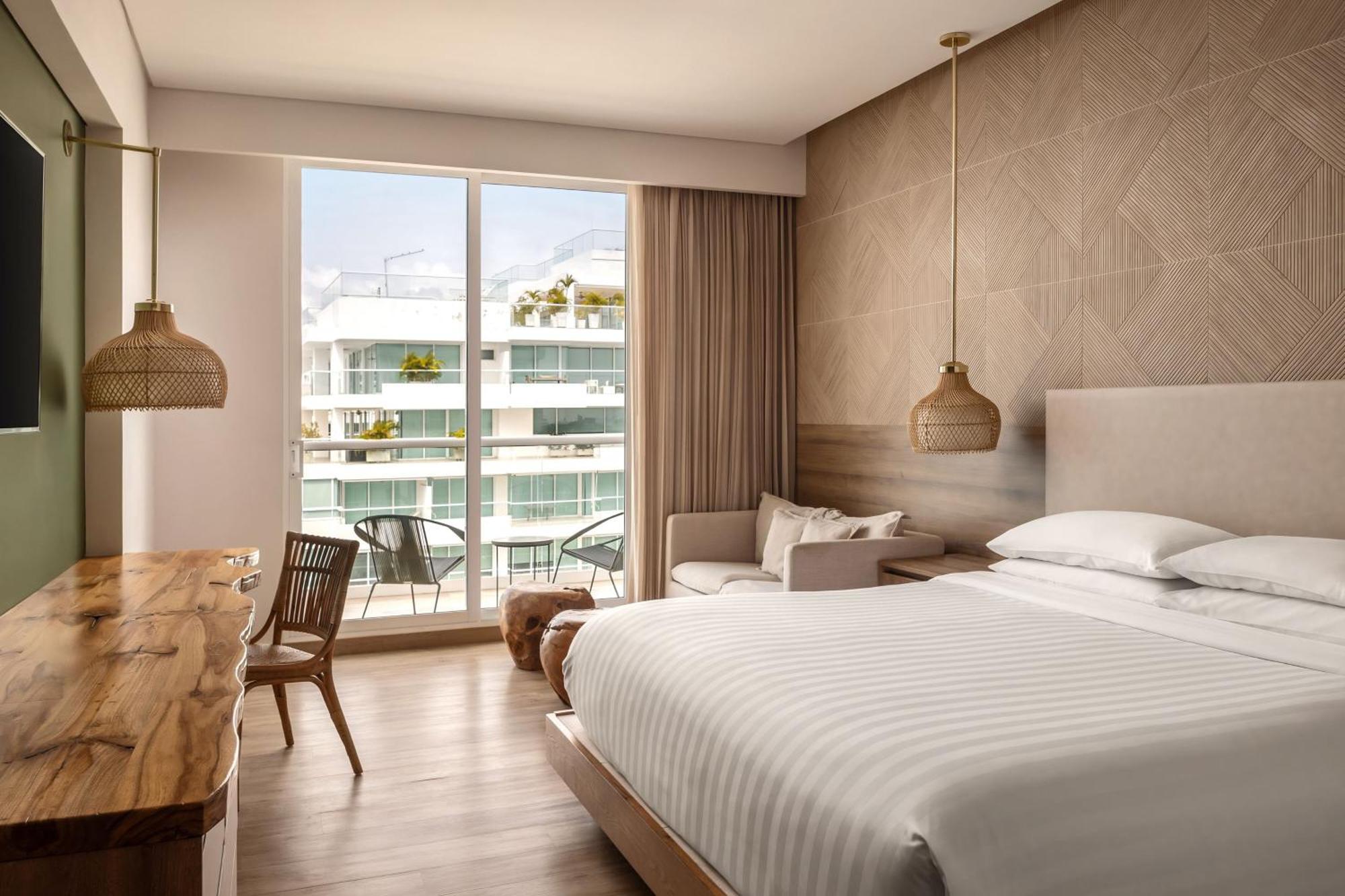 睡眠海滩圣玛尔塔万豪度假村 外观 照片 Deluxe Room