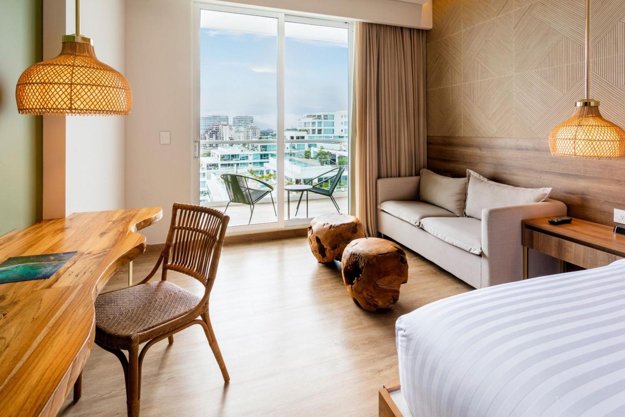 睡眠海滩圣玛尔塔万豪度假村 外观 照片 Deluxe Ocean View