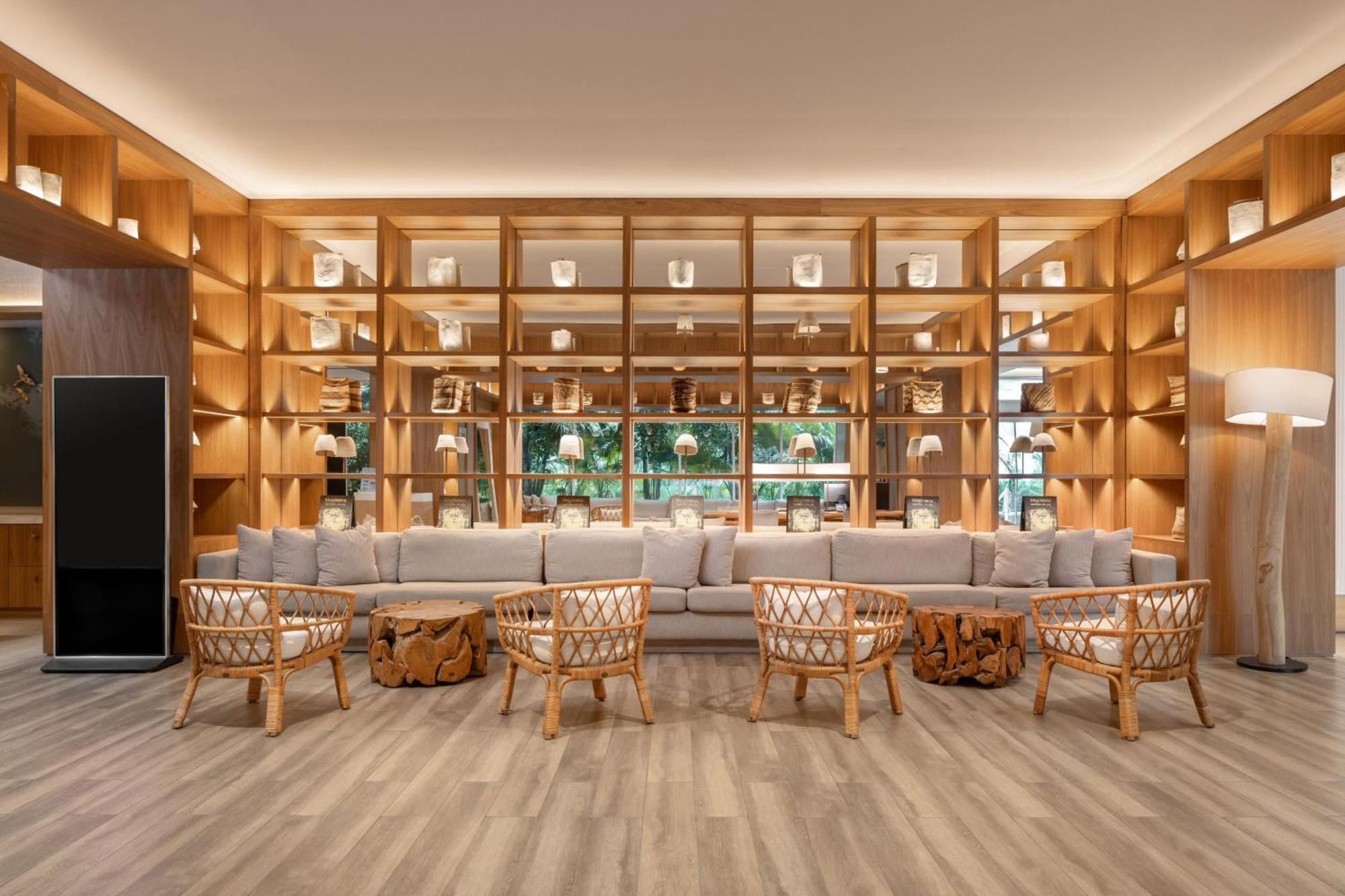睡眠海滩圣玛尔塔万豪度假村 外观 照片 The Library